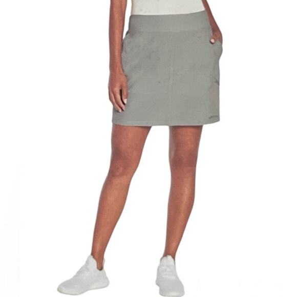 Orvis Womens Lightweight Moisture Wicking Gray Skort Size L - Picture 7 of 10